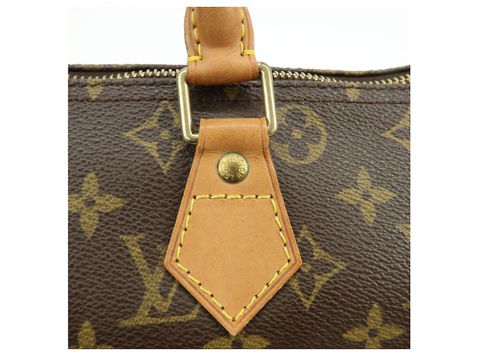 Louis Vuitton Monogram Speedy 30 Boston Bag Hand Bag Brown M41526 - vista 9