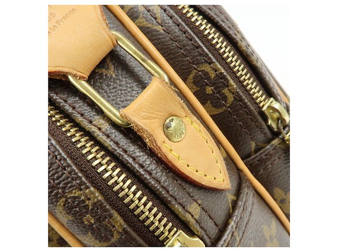Louis Vuitton Monogram Reporter PM Shoulder Crossbody Bag Brown M45254 - vista 10