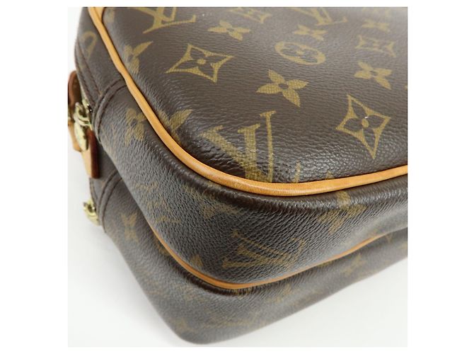 Louis Vuitton Monogram Reporter PM Shoulder Crossbody Bag Brown M45254 - vista 11