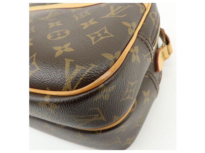Louis Vuitton Monogram Reporter PM Shoulder Crossbody Bag Brown M45254 - vista 12