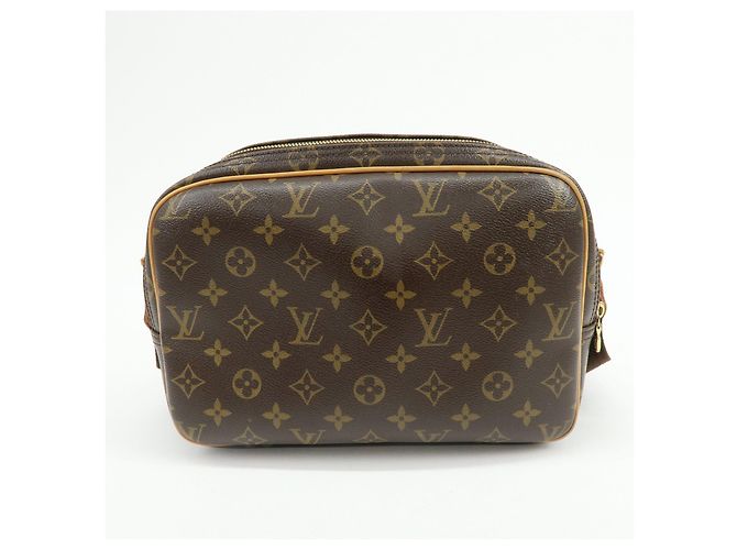 Louis Vuitton Monogram Reporter PM Shoulder Crossbody Bag Brown M45254 - vista 2