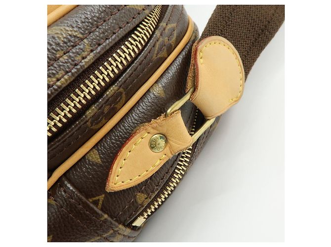 Louis Vuitton Monogram Reporter PM Shoulder Crossbody Bag Brown M45254 - vista 8