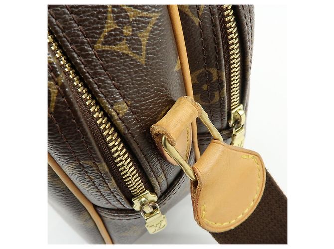 Louis Vuitton Monogram Reporter PM Shoulder Crossbody Bag Brown M45254 - vista 9