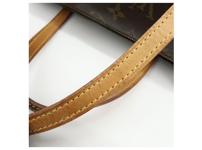 Borsa a mano Louis Vuitton Monogram Papillon 26 Vecchio Stile Marrone M51366 - vista 8