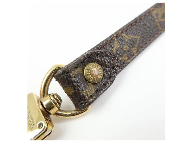 Louis Vuitton Monogram Canvas Shoulder Strap 120cm 1.6cm Brown J75010 - view 11