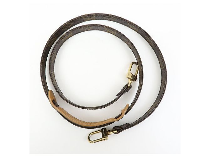 Louis Vuitton Monogram Canvas Shoulder Strap 120cm 1.6cm Brown J75010 - view 2