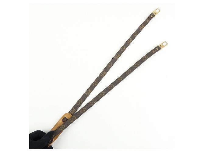 Louis Vuitton Monogram Canvas Shoulder Strap 120cm 1.6cm Brown J75010 - view 5