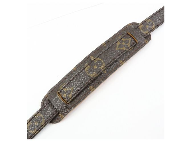 Louis Vuitton Monogram Canvas Shoulder Strap 120cm 1.6cm Brown J75010 - view 6
