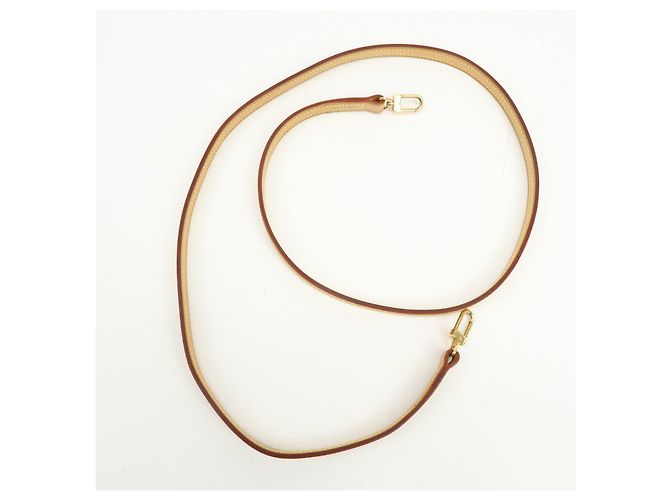 Louis Vuitton Nume Leather Shoulder Strap 120cm Natural J00145 - vista 3