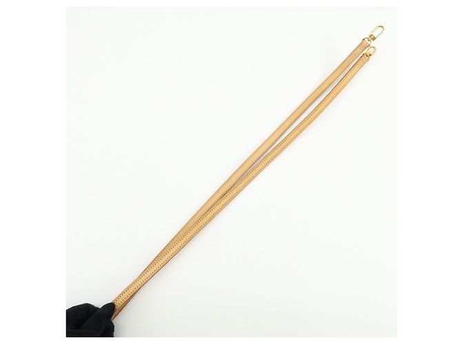 Louis Vuitton Nume Leather Shoulder Strap 120cm Natural J00145 - vista 4