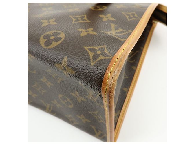 Louis Vuitton Monogram Popincourt Haut Shoulder Bag Brown M40007 - vista 12