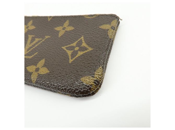 Louis Vuitton Monogram Pochette Cles Coin Case Key Case Brown M62650 - vista 6