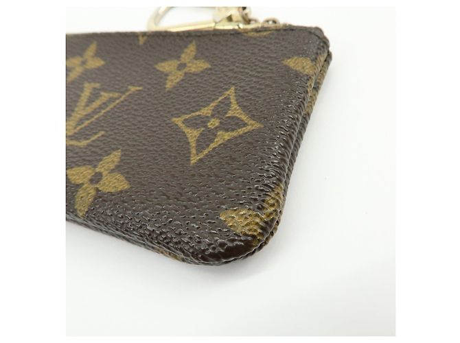 Louis Vuitton Monogram Pochette Cles Coin Case Key Case Brown M62650 - vista 8