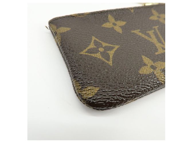Louis Vuitton Monogram Pochette Cles Coin Case Key Case Brown M62650 - vista 9