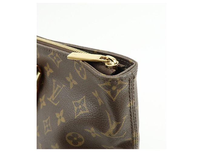 Louis Vuitton Monogram Cabas Mezzo Tote Bag Shoulder Bag Brown M51151 - vista 18