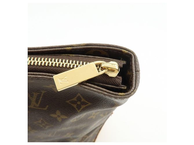 Louis Vuitton Monogram Cabas Mezzo Tote Bag Shoulder Bag Brown M51151 - vista 20