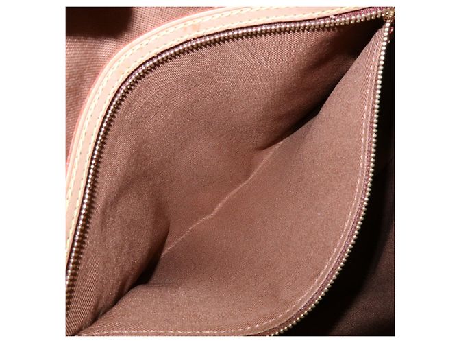 Louis Vuitton Monogram Cabas Mezzo Tote Bag Shoulder Bag Brown M51151 - vista 22
