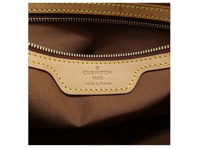 Louis Vuitton Monogram Cabas Mezzo Tote Bag Shoulder Bag Brown M51151 - vista 23