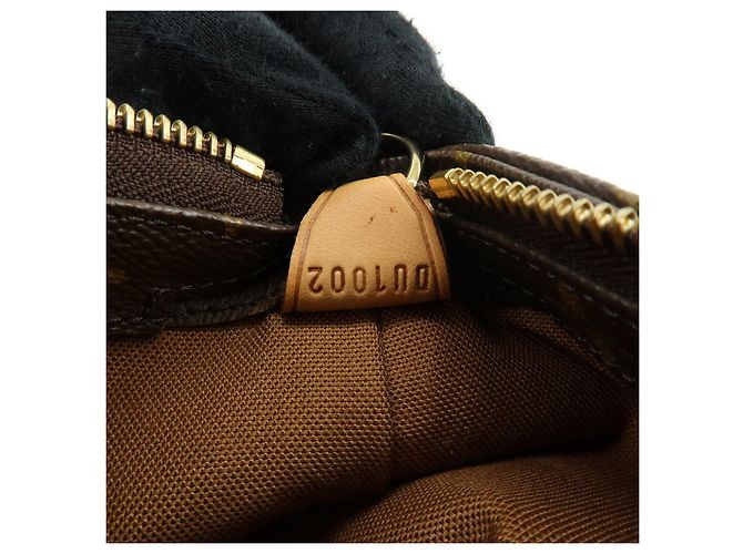 Louis Vuitton Monogram Cabas Mezzo Tote Bag Shoulder Bag Brown M51151 - vista 24
