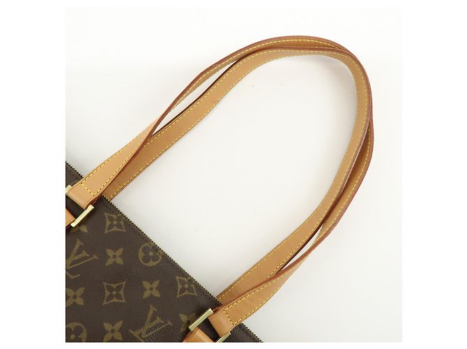 Louis Vuitton Monogram Cabas Mezzo Tote Bag Shoulder Bag Brown M51151 - vista 6