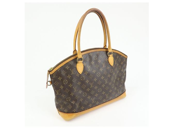 Louis Vuitton Monogram Lockit Horizontal Shoulder Bag Brown M40104 - vista 4