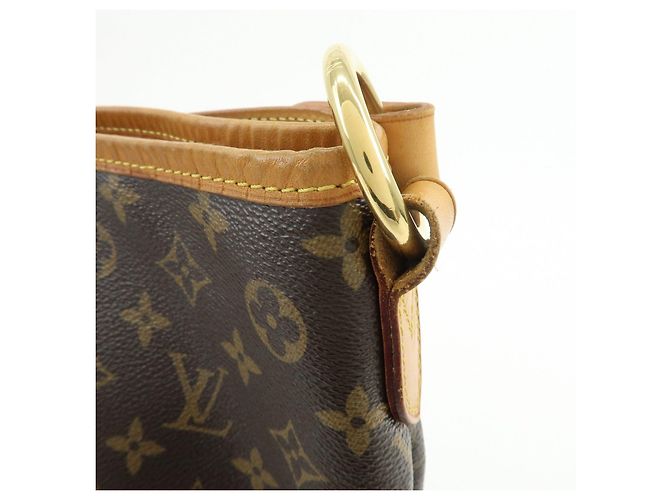 Borsa a tracolla Louis Vuitton Monogram Delightful MM Borsa a mano Marrone M40353 - vista 14