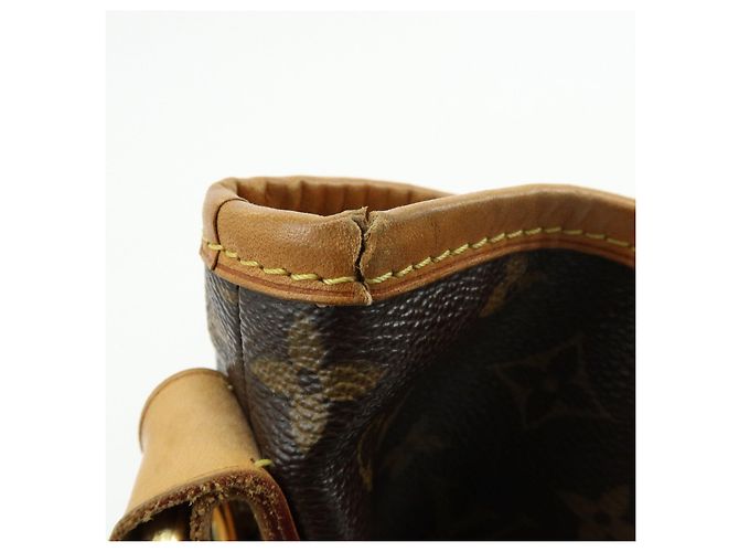 Borsa a tracolla Louis Vuitton Monogram Delightful MM Borsa a mano Marrone M40353 - vista 15