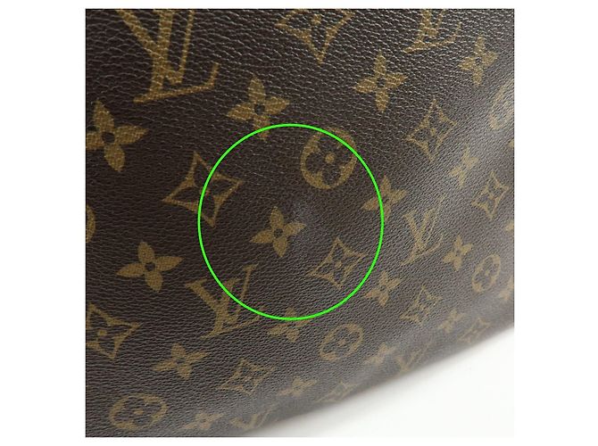 Borsa a tracolla Louis Vuitton Monogram Delightful MM Borsa a mano Marrone M40353 - vista 19