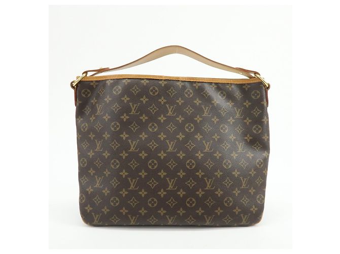 Borsa a tracolla Louis Vuitton Monogram Delightful MM Borsa a mano Marrone M40353 - vista 2