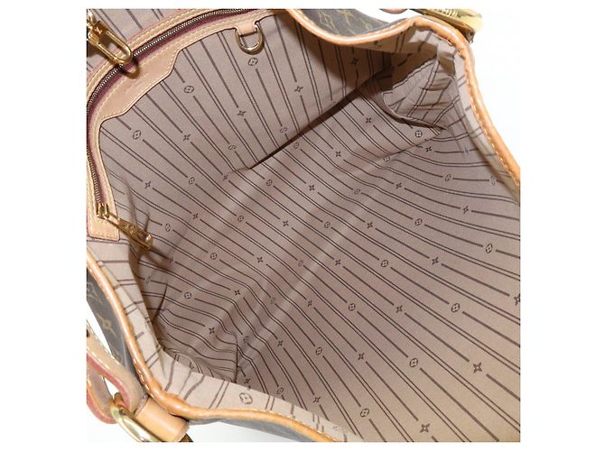 Borsa a tracolla Louis Vuitton Monogram Delightful MM Borsa a mano Marrone M40353 - vista 20