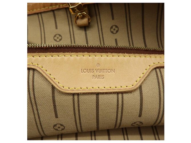 Borsa a tracolla Louis Vuitton Monogram Delightful MM Borsa a mano Marrone M40353 - vista 23