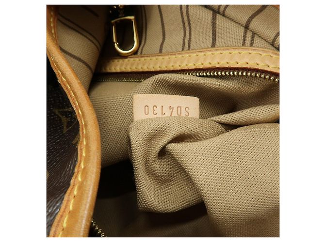 Borsa a tracolla Louis Vuitton Monogram Delightful MM Borsa a mano Marrone M40353 - vista 24