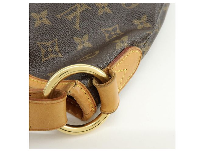 Borsa a tracolla Louis Vuitton Monogram Delightful MM Borsa a mano Marrone M40353 - vista 9