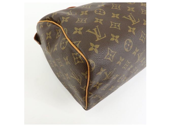 Borsa a mano Louis Vuitton Monogram Speedy 30 Boston Bag Brown M41526 - vista 11