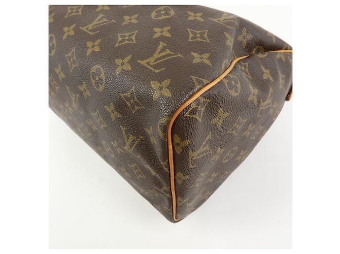 Borsa a mano Louis Vuitton Monogram Speedy 30 Boston Bag Brown M41526 - vista 12