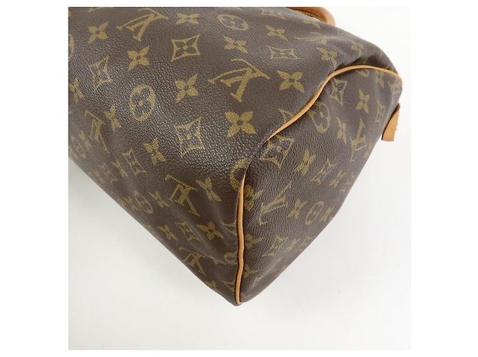Borsa a mano Louis Vuitton Monogram Speedy 30 Boston Bag Brown M41526 - vista 14
