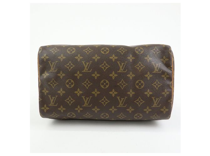 Borsa a mano Louis Vuitton Monogram Speedy 30 Boston Bag Brown M41526 - vista 5