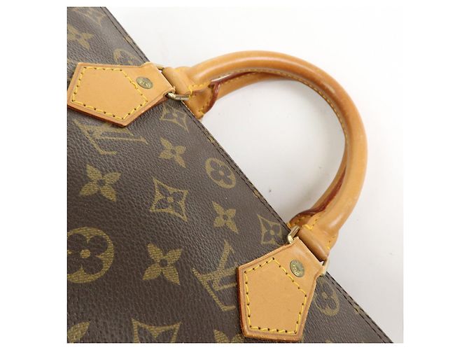 Borsa a mano Louis Vuitton Monogram Speedy 30 Boston Bag Brown M41526 - vista 6