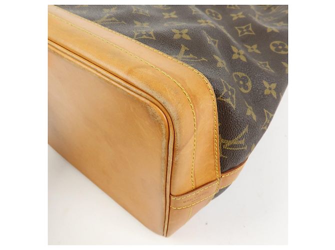 Borsa a tracolla Louis Vuitton Monogram Noe Canvas Leather Brown M42224 - vista 12