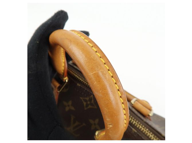 Louis Vuitton Monogram Speedy 25 Boston Bag Hand Bag Brown M41528 - vista 11