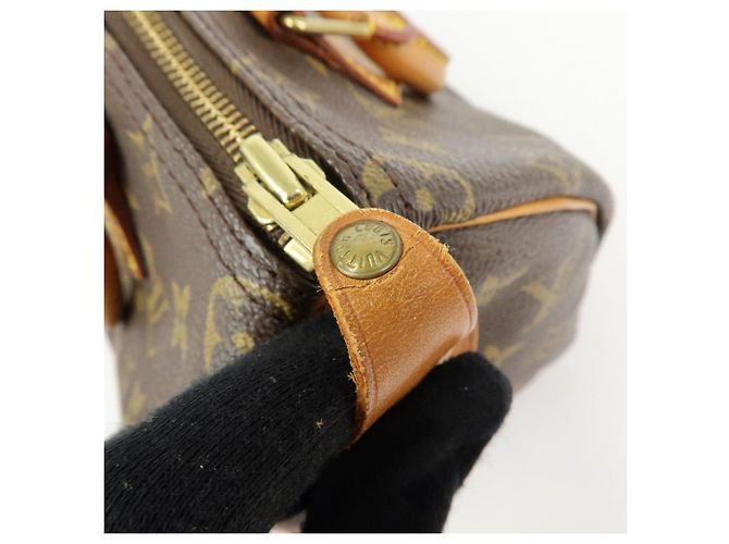 Louis Vuitton Monogram Speedy 25 Boston Bag Hand Bag Brown M41528 - vista 19