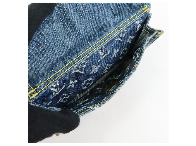 Borsetta a Vita Louis Vuitton Monogram Denim Blue M95347 - vista 13
