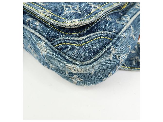 Borsetta a Vita Louis Vuitton Monogram Denim Blue M95347 - vista 8