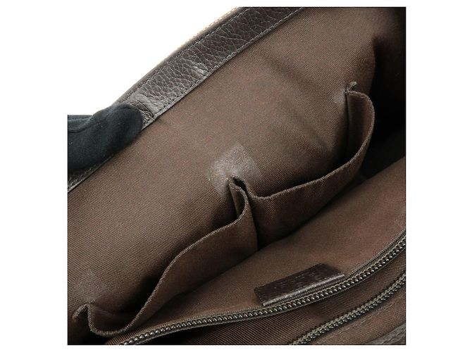 Borsa a tracolla e a spalla GUCCI GG Canvas Leather Beige Brown 449171 - vista 22