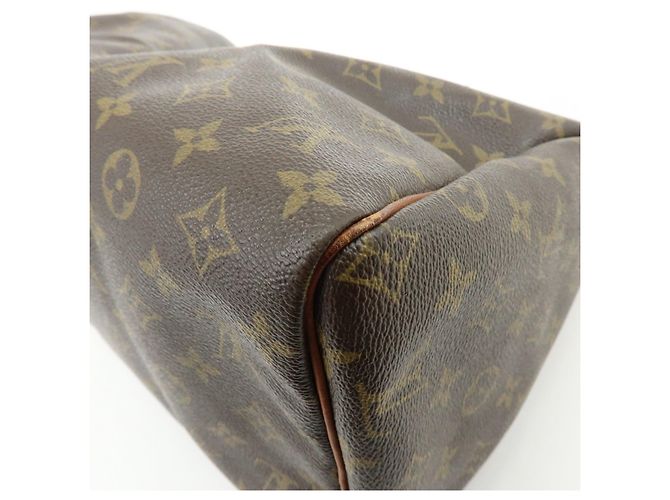 Louis Vuitton Monogram Speedy 30 Boston Bag Hand Bag Brown M41526 - vista 13