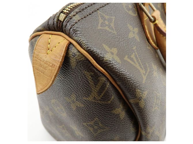 Louis Vuitton Monogram Speedy 30 Boston Bag Hand Bag Brown M41526 - vista 14