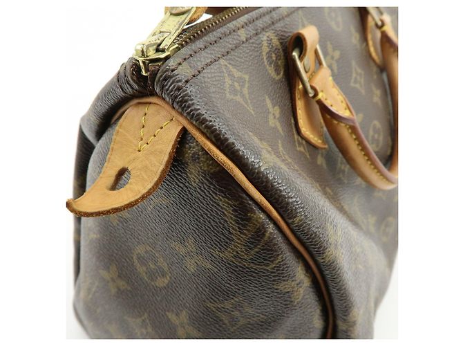 Louis Vuitton Monogram Speedy 30 Boston Bag Hand Bag Brown M41526 - vista 15