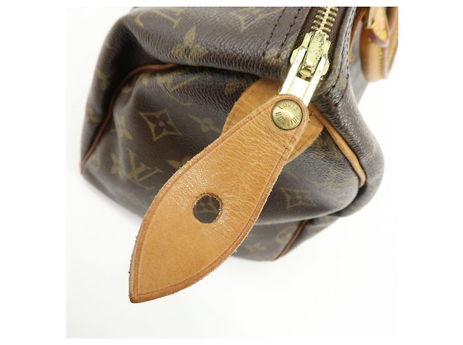 Louis Vuitton Monogram Speedy 30 Boston Bag Hand Bag Brown M41526 - vista 17