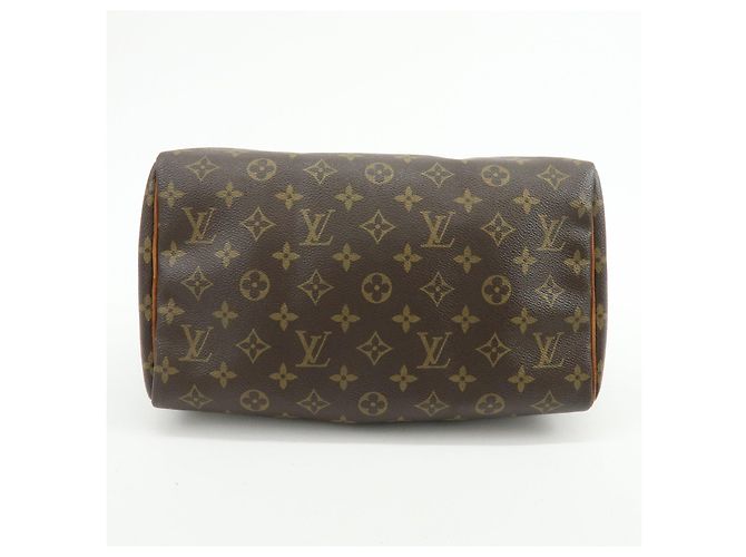 Louis Vuitton Monogram Speedy 30 Boston Bag Hand Bag Brown M41526 - vista 5