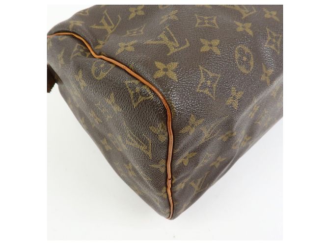 Louis Vuitton Monogram Speedy 30 Boston Bag Hand Bag Brown M41526 - vista 12